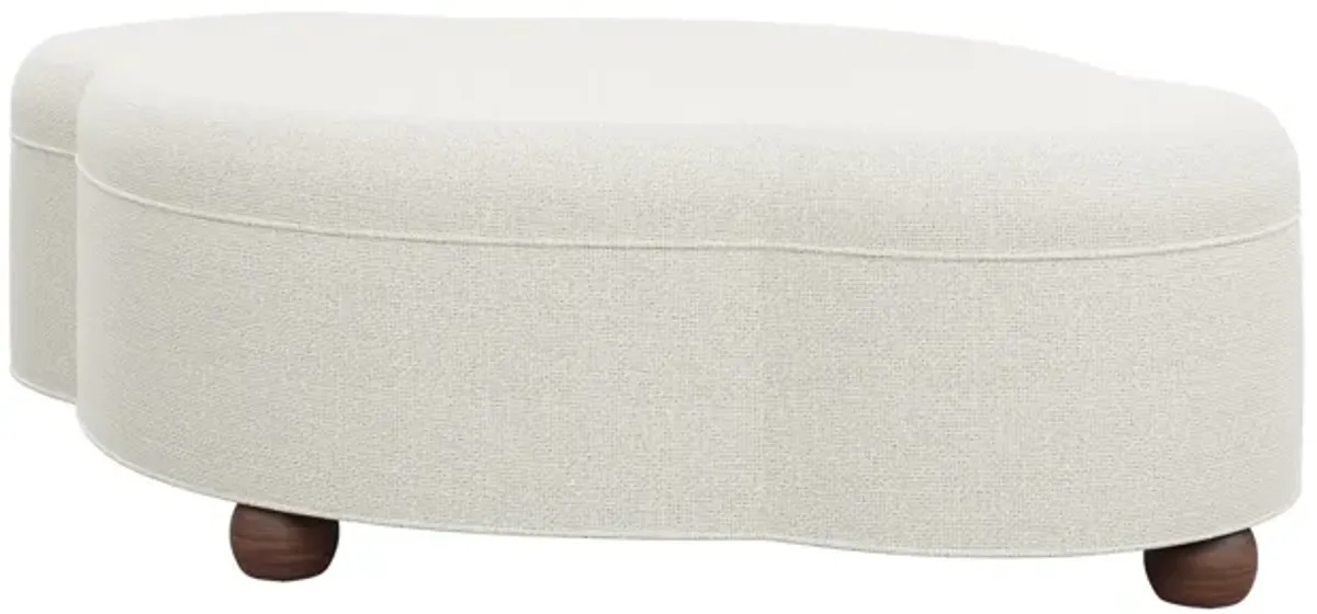 Custom Trefoils Ottoman