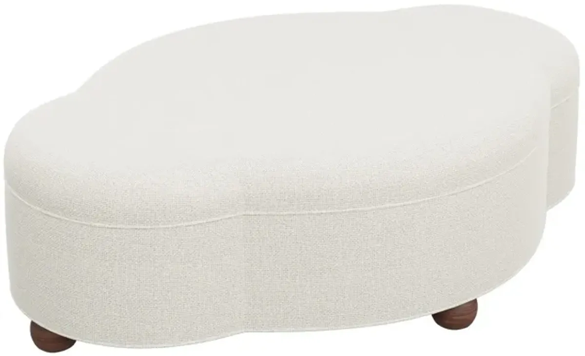 Custom Trefoils Ottoman