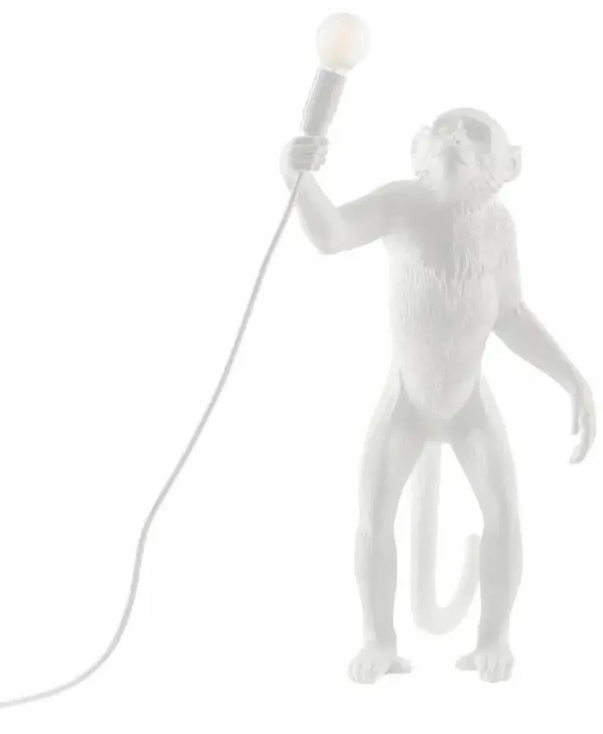 Monkey Lamp - Standing White By Seletti