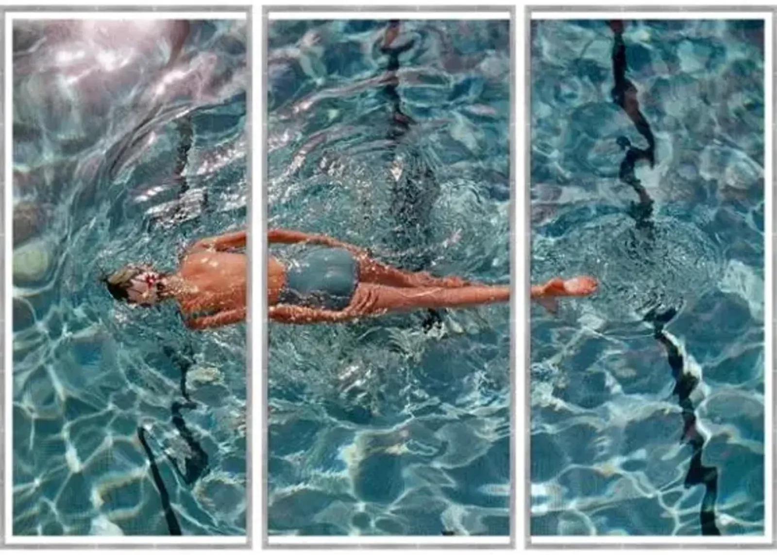 Vogue 'Women In Swimming Pool' by Fred Lyon