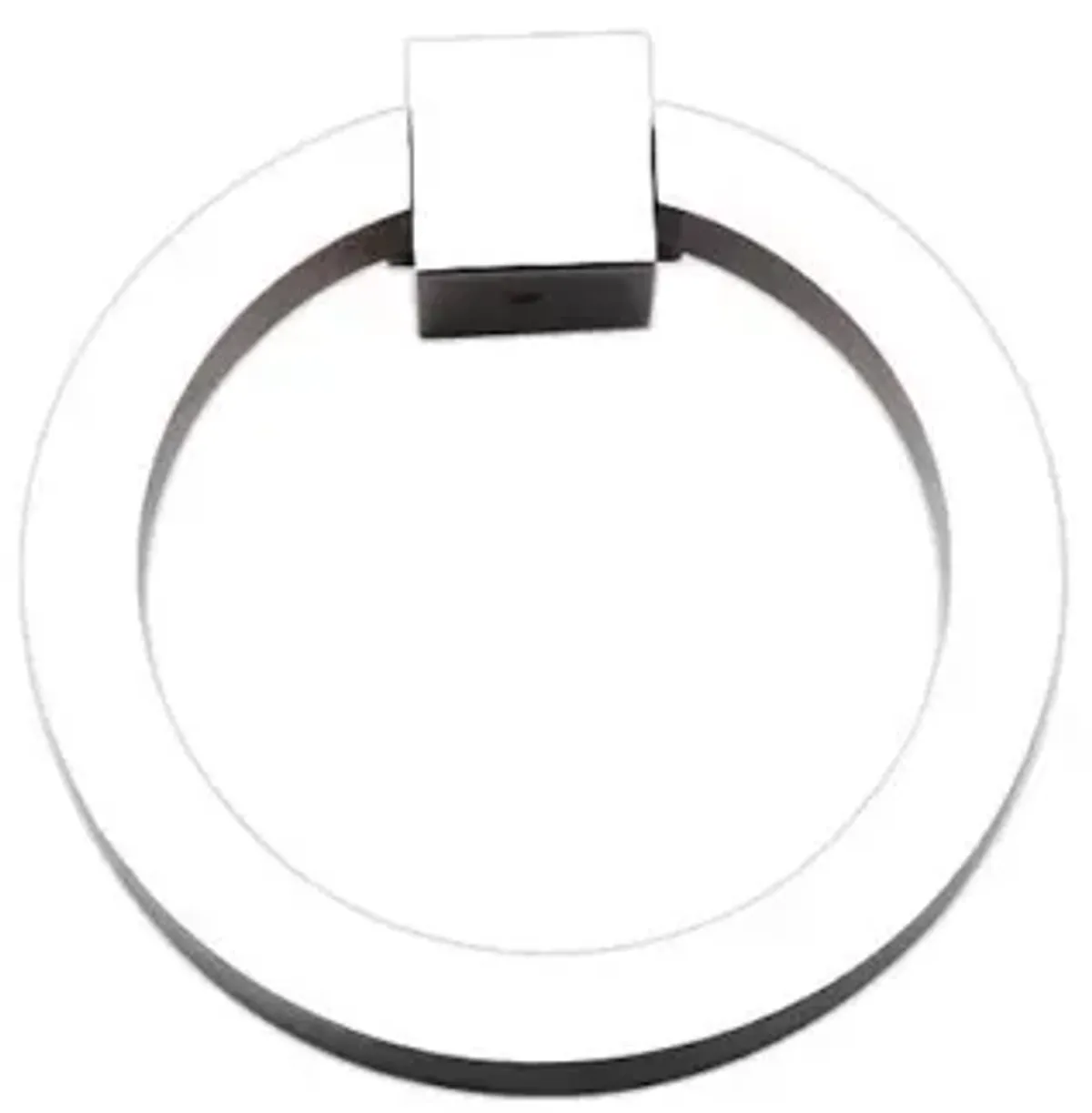 3" Round Ring Pull - Chrome