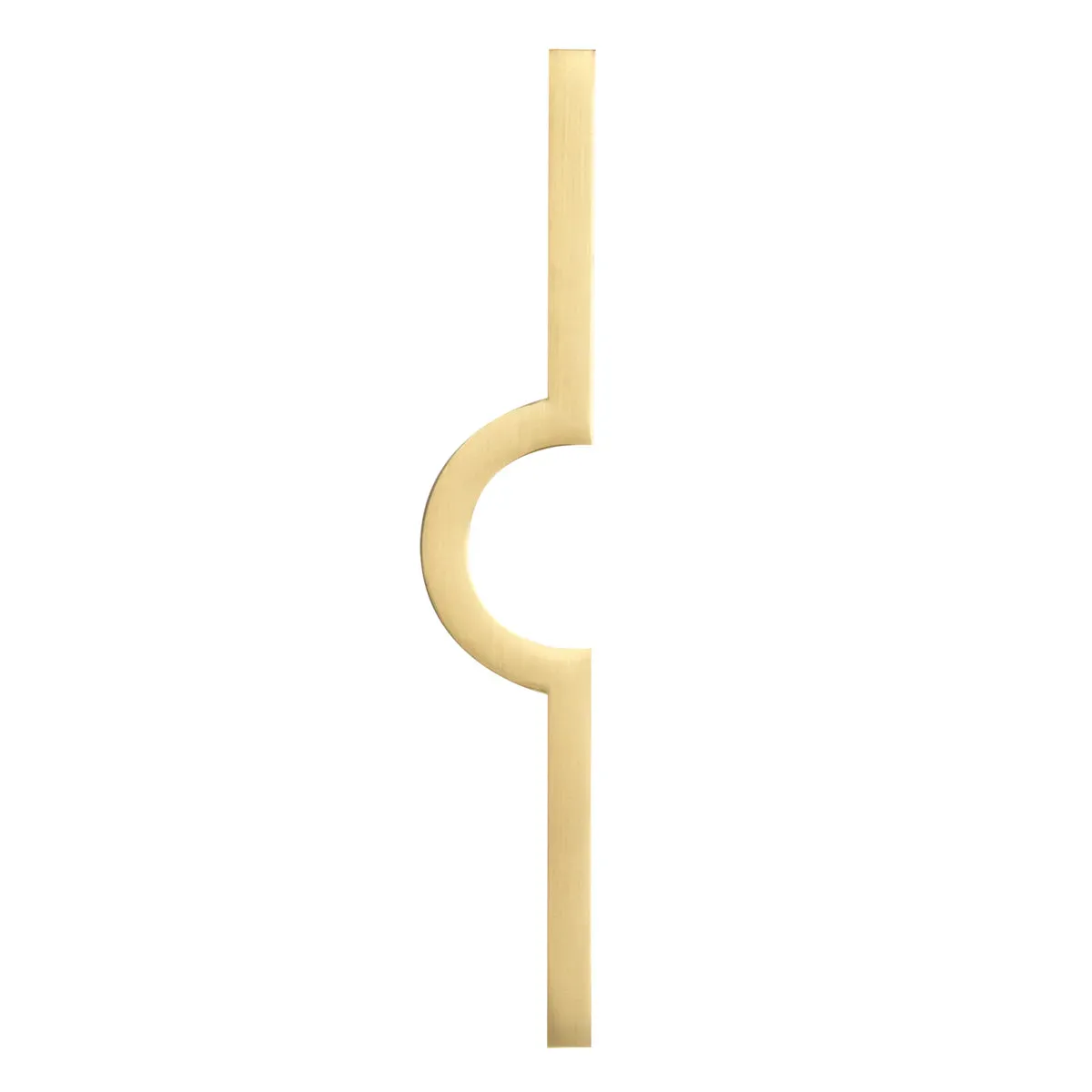 Long Semicircle Handle Gold