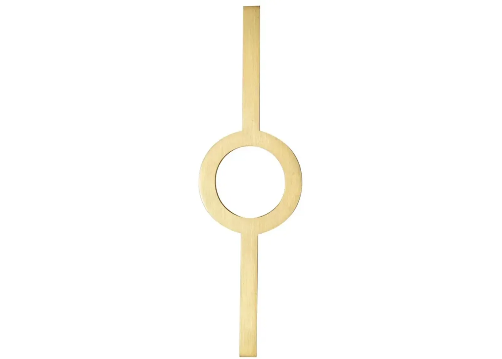 Long Circle Handle Gold