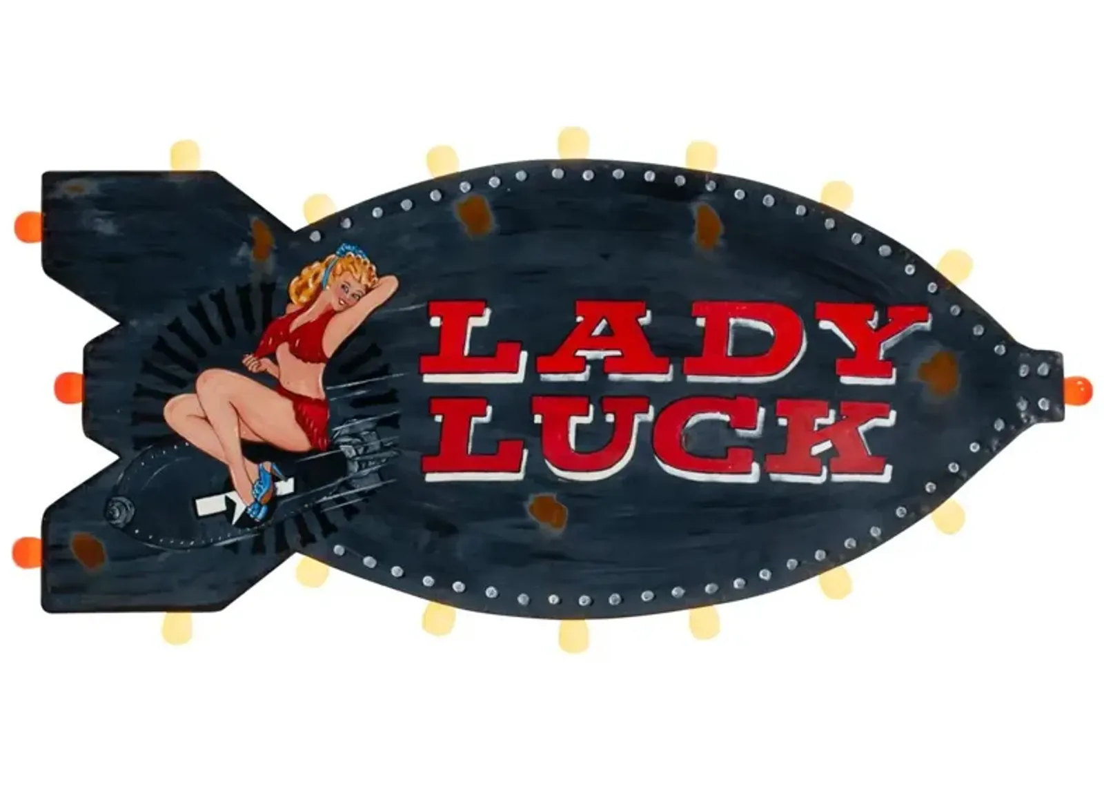 Lady Luck Sign