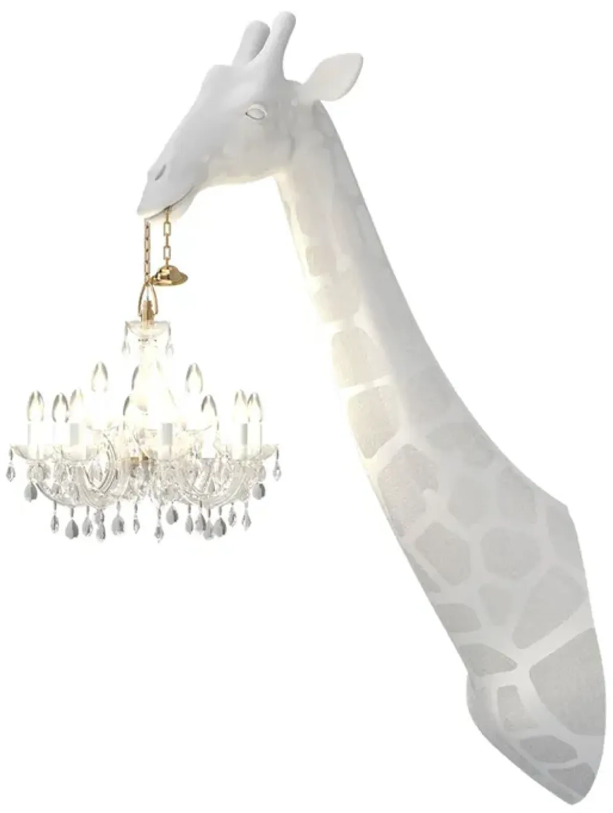 Giraffe In Love Wall Lamp