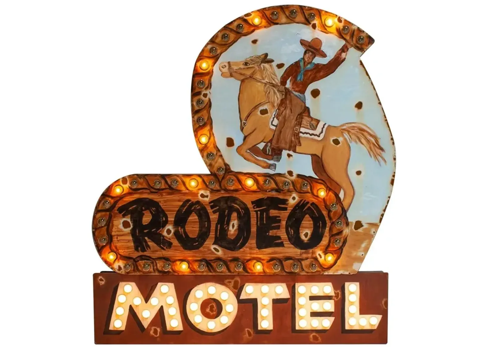 Rodeo Motel Sign