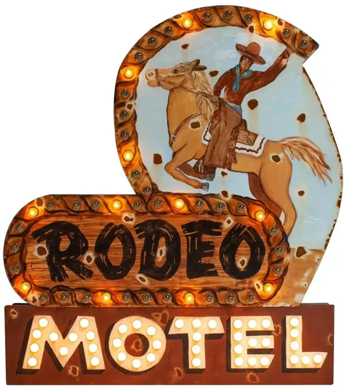 Rodeo Motel Sign