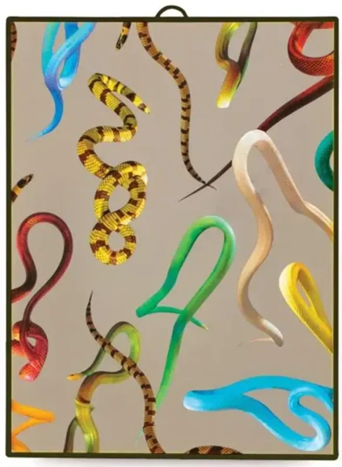 Toiletpaper Mirror - Snakes by Seletti