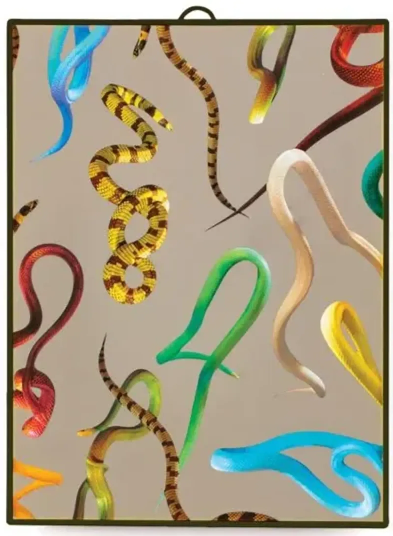 Toiletpaper Mirror - Snakes by Seletti