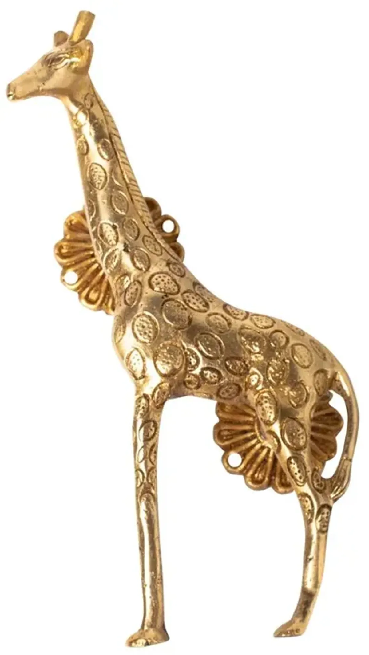 Brass Giraffe Handle - Right