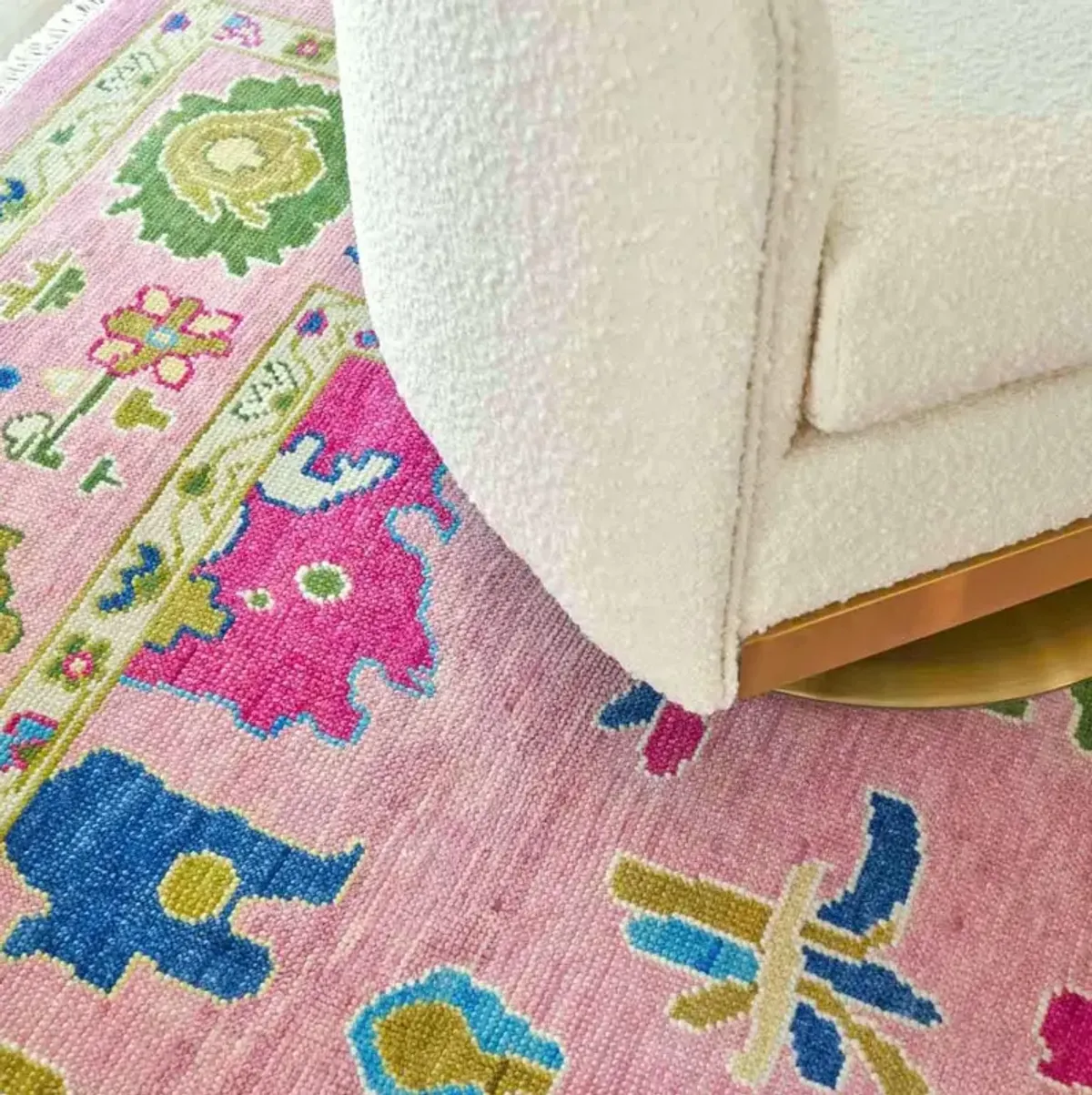 The Lilly Turkish Knot Rug