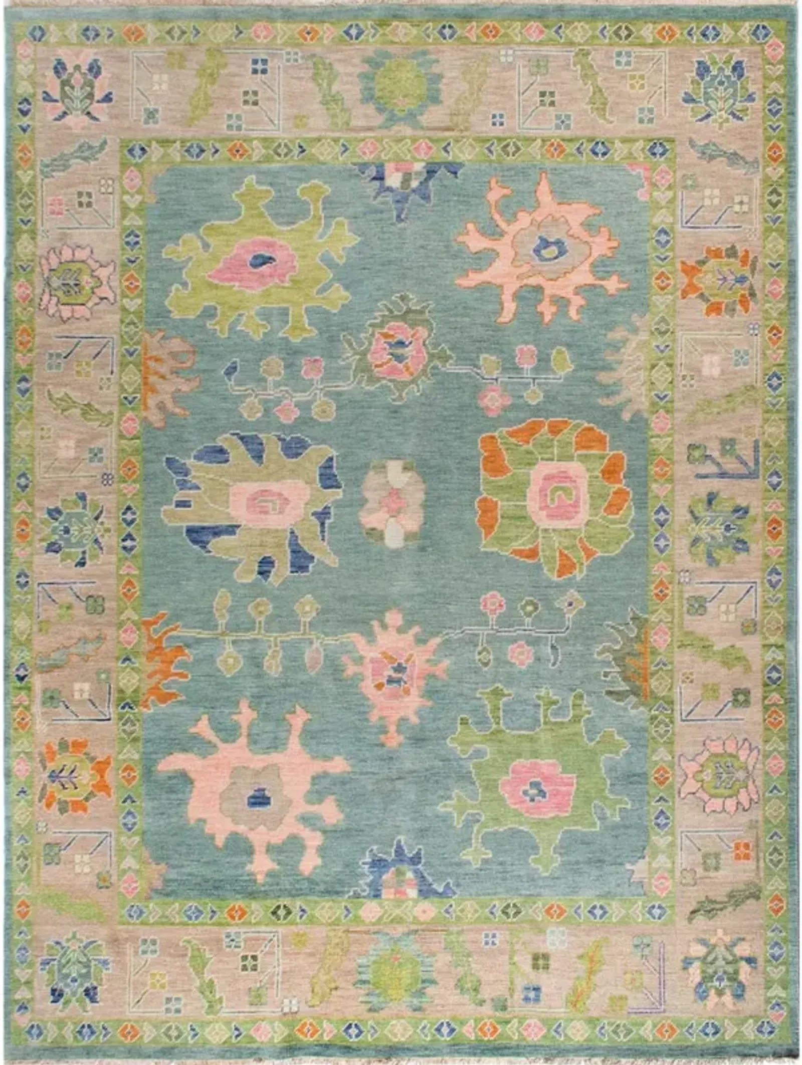 Numdah Turkish Knot Rug