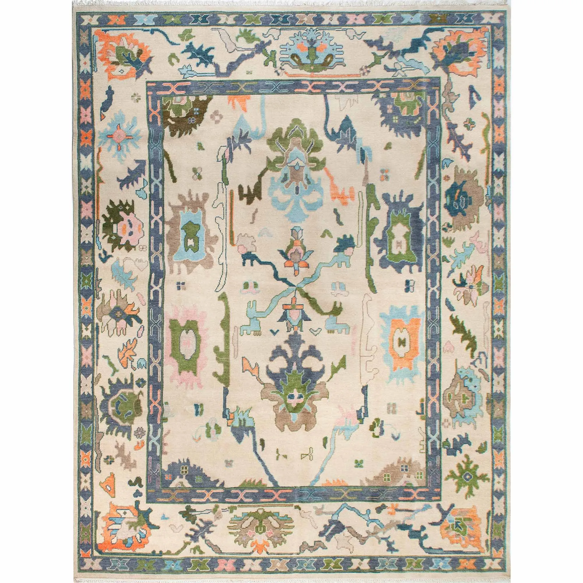 Roux Turkish Knot Rug