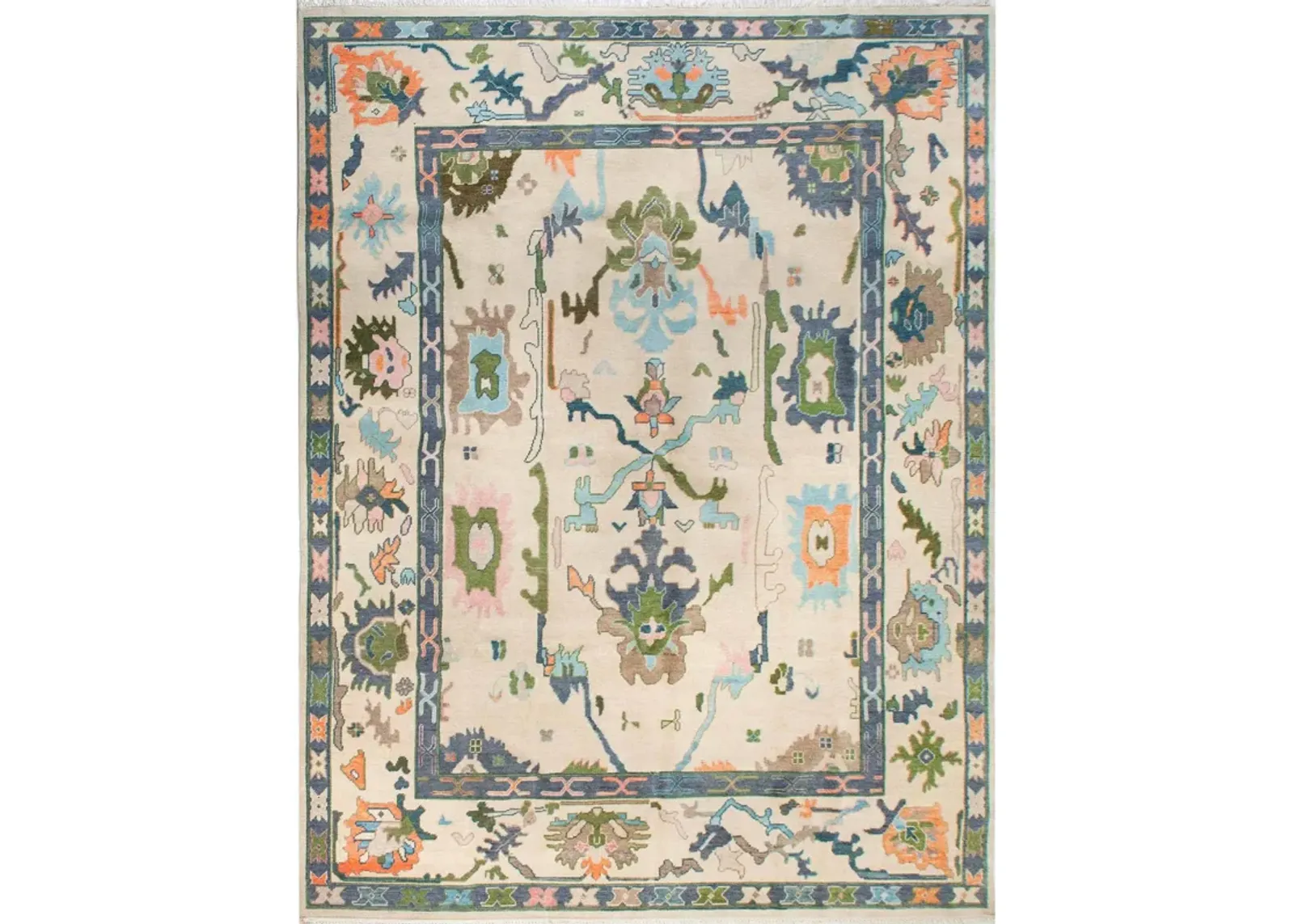 Roux Turkish Knot Rug