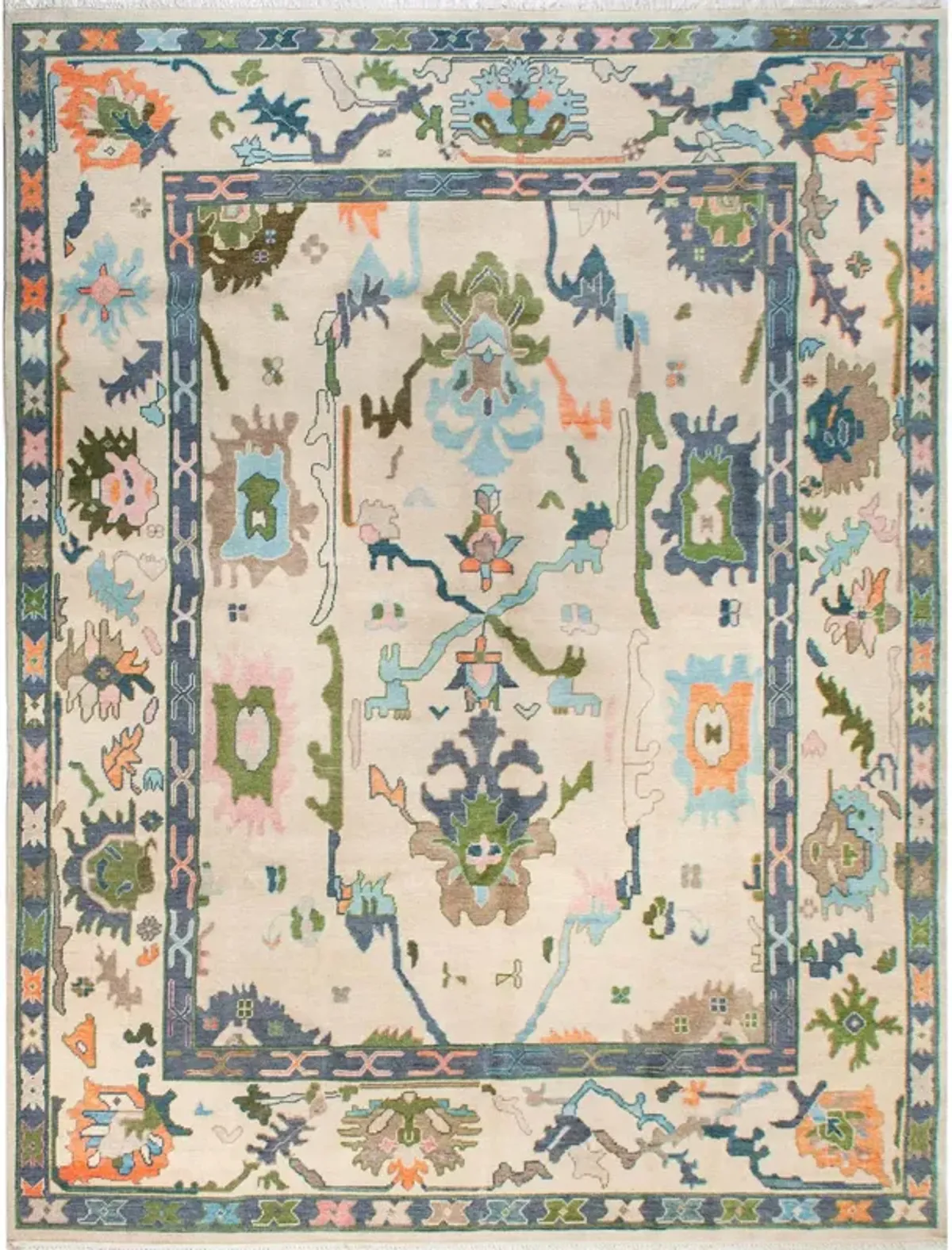 Roux Turkish Knot Rug