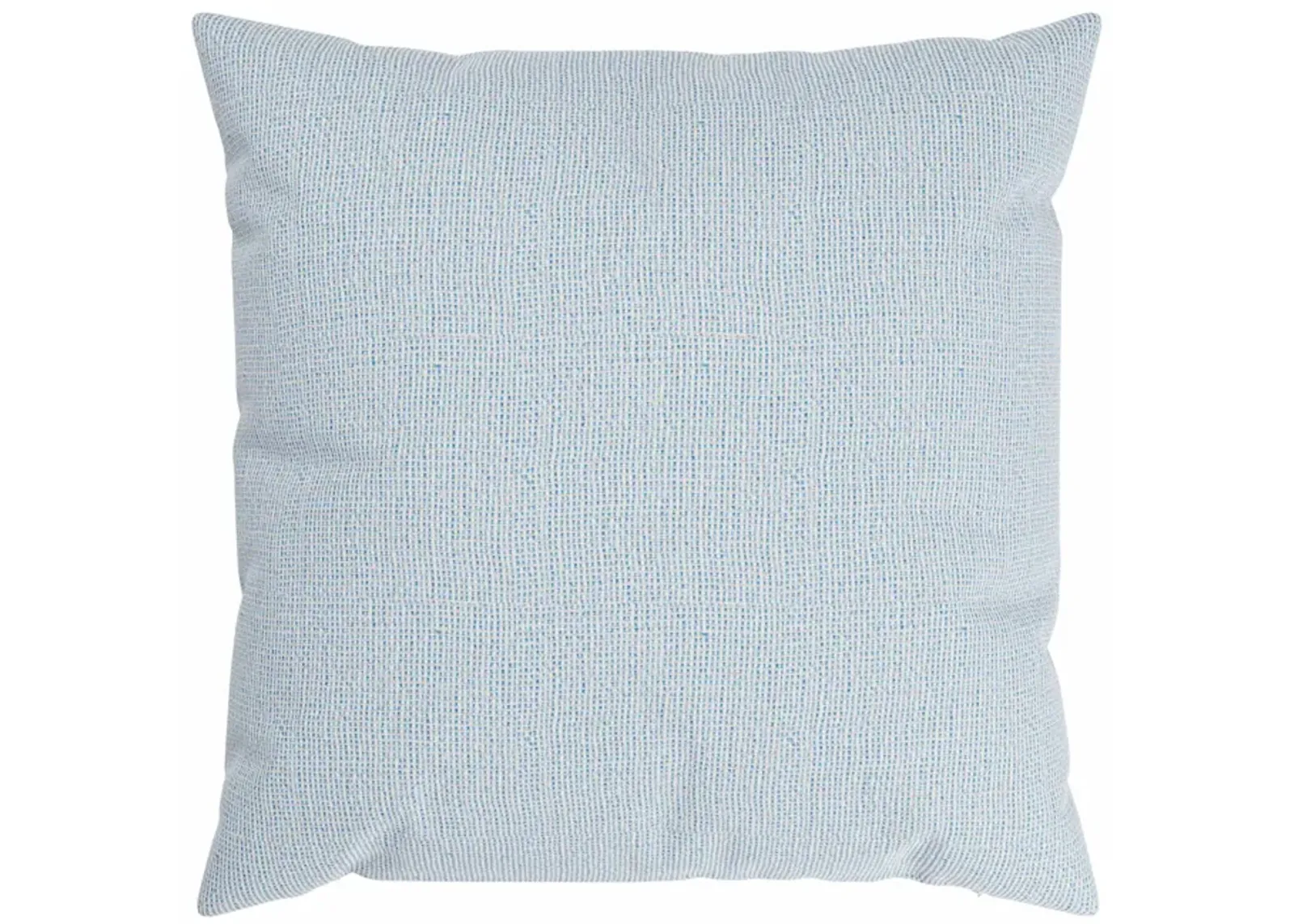 Dobby Sky Blue Linen Pillow