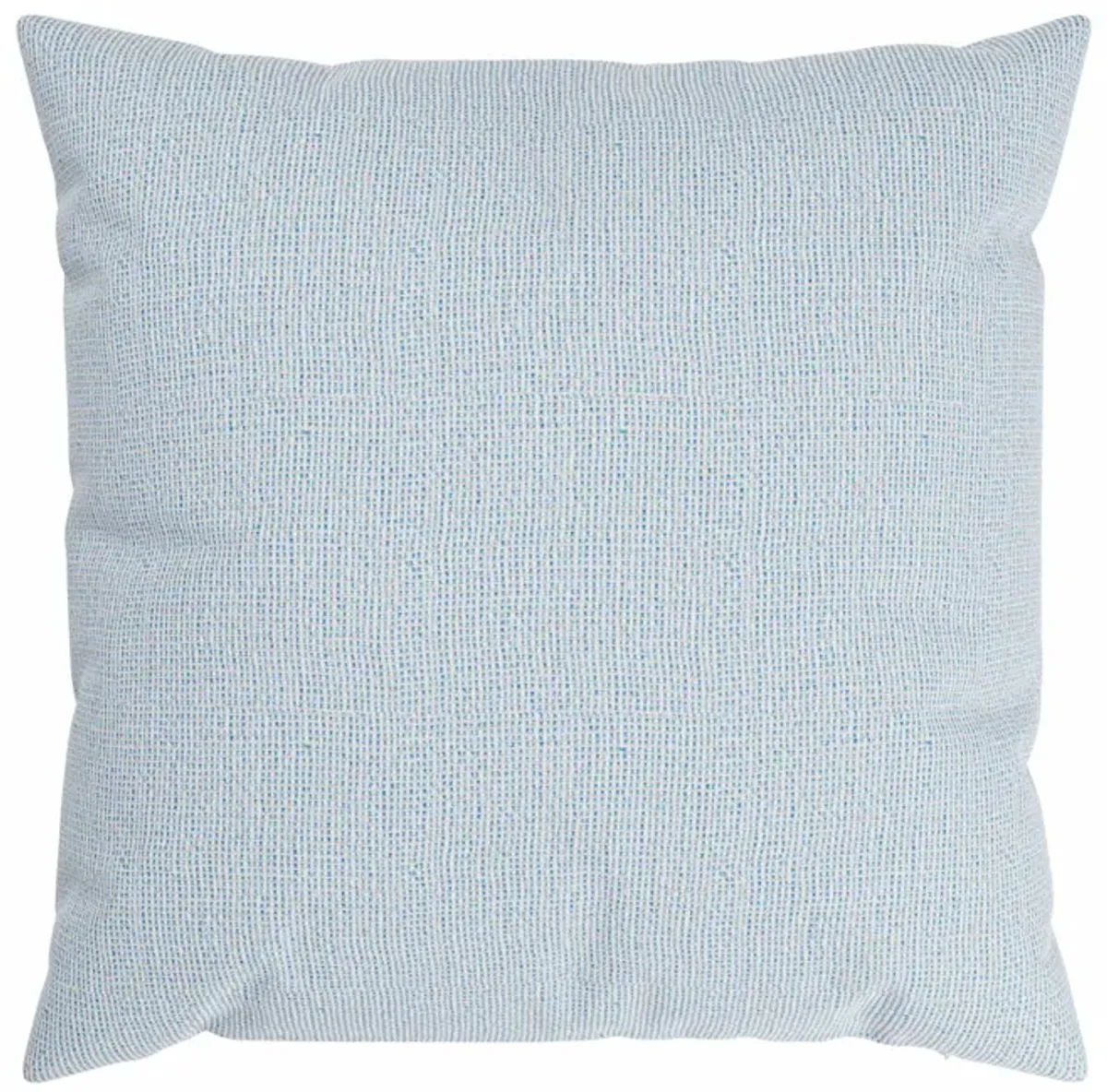 Dobby Sky Blue Linen Pillow