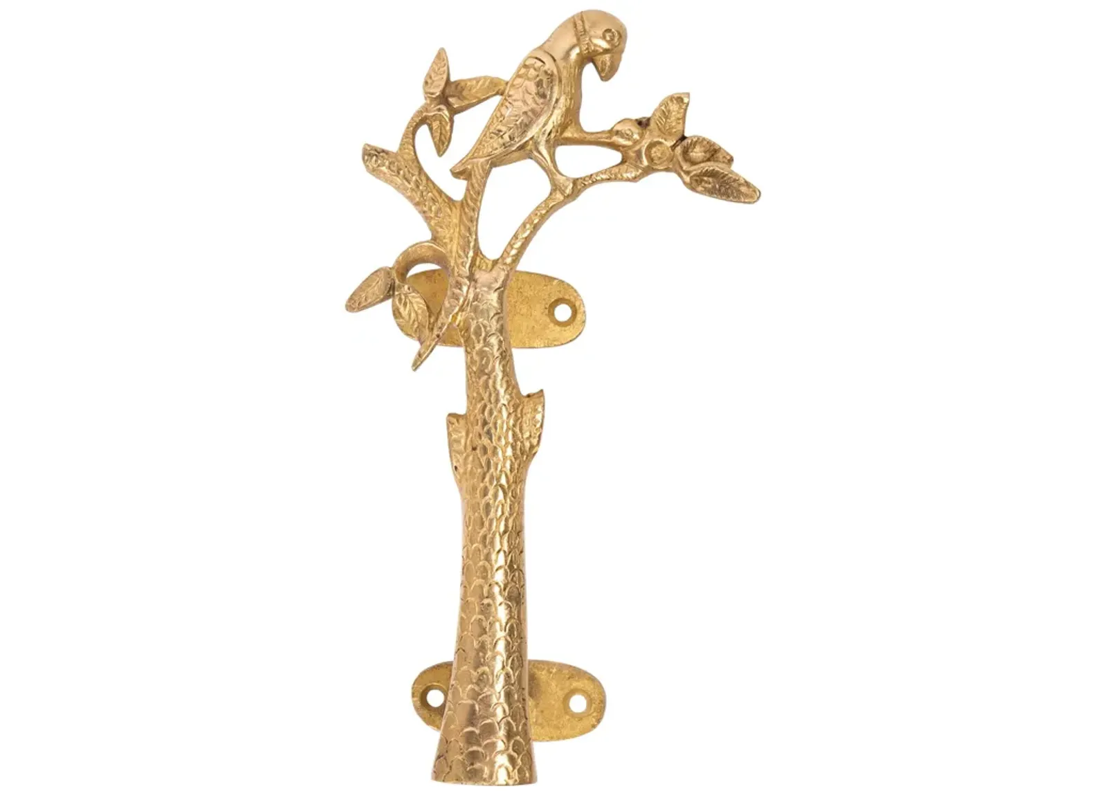 Brass Parrot Handle - Right