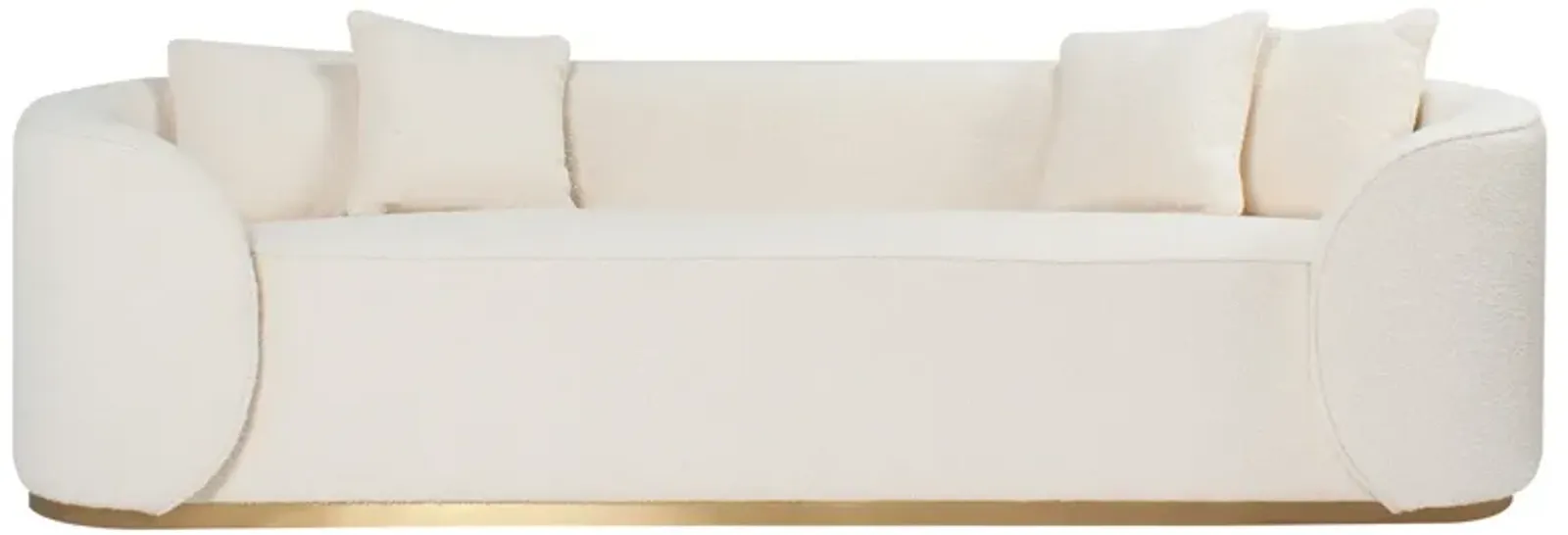 Martita Sofa in Ivory Boucle