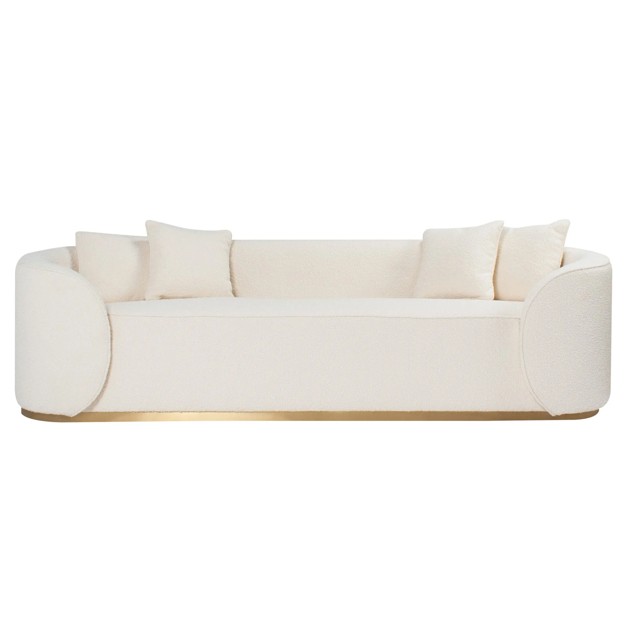 Martita Sofa in Ivory Boucle