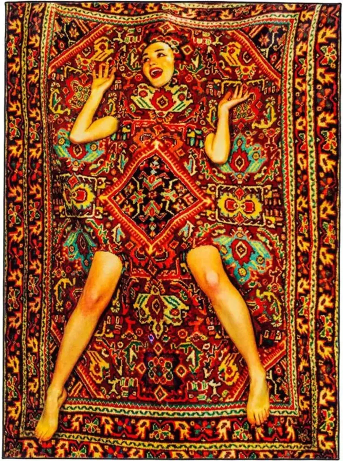 Toiletpaper - Lady on Rug by Seletti