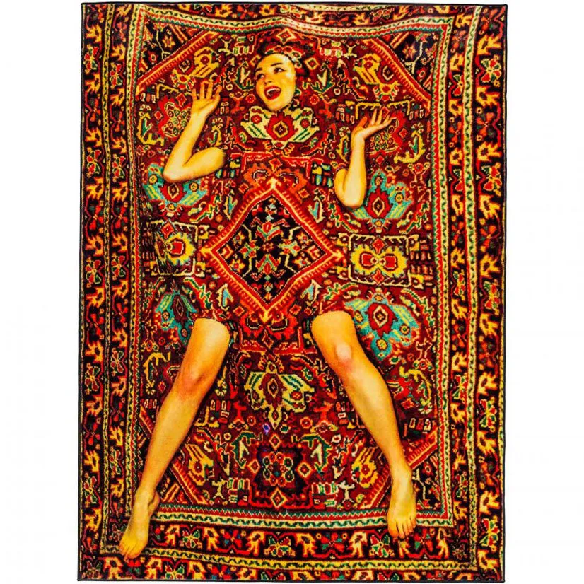 Toiletpaper - Lady on Rug by Seletti