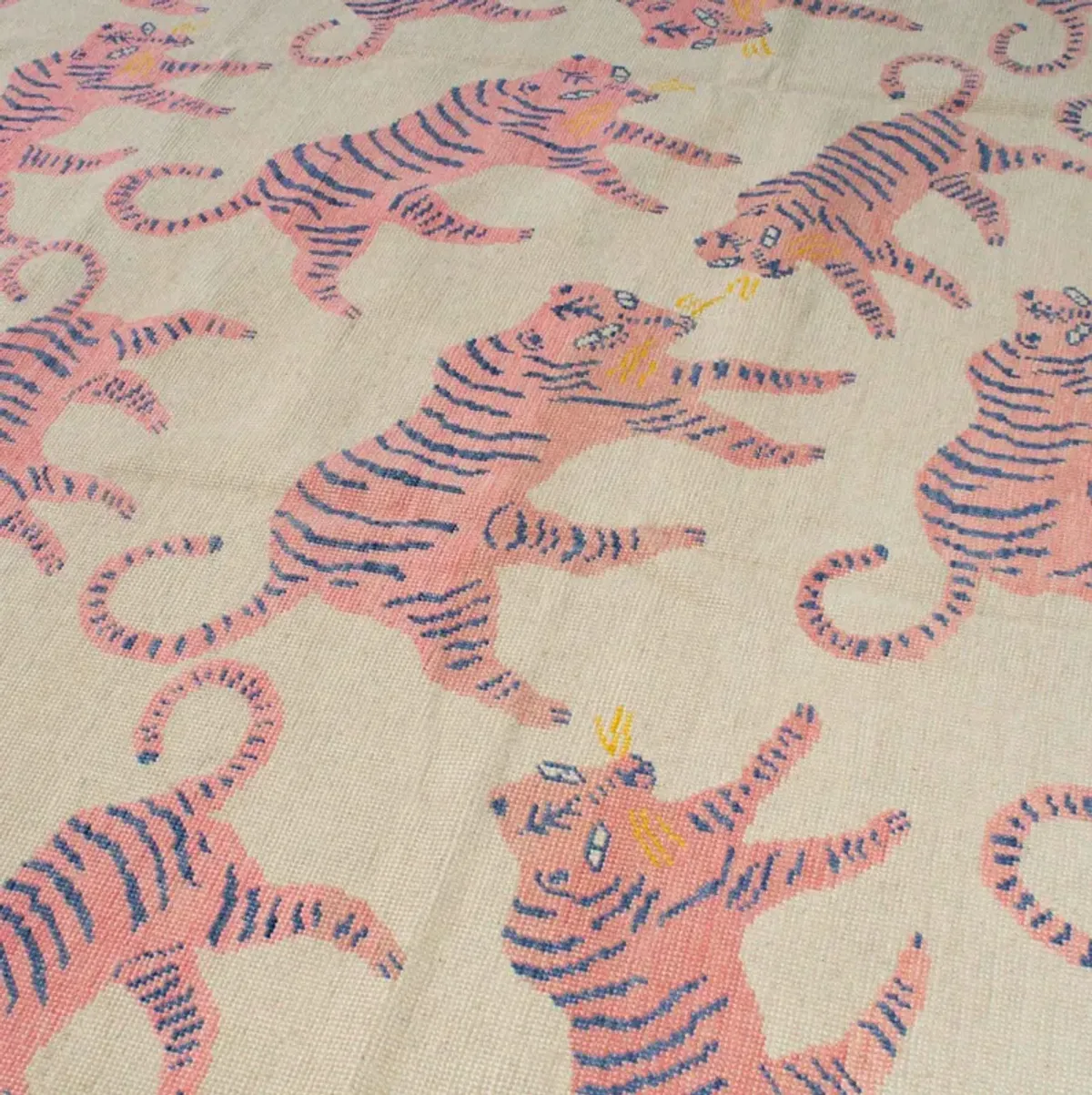 Elektra Tiger Turkish Knot Rug