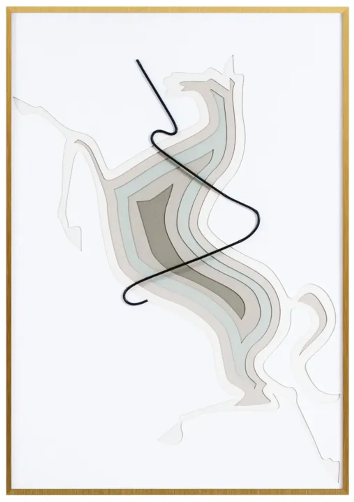 Grey Horse - Left Facing