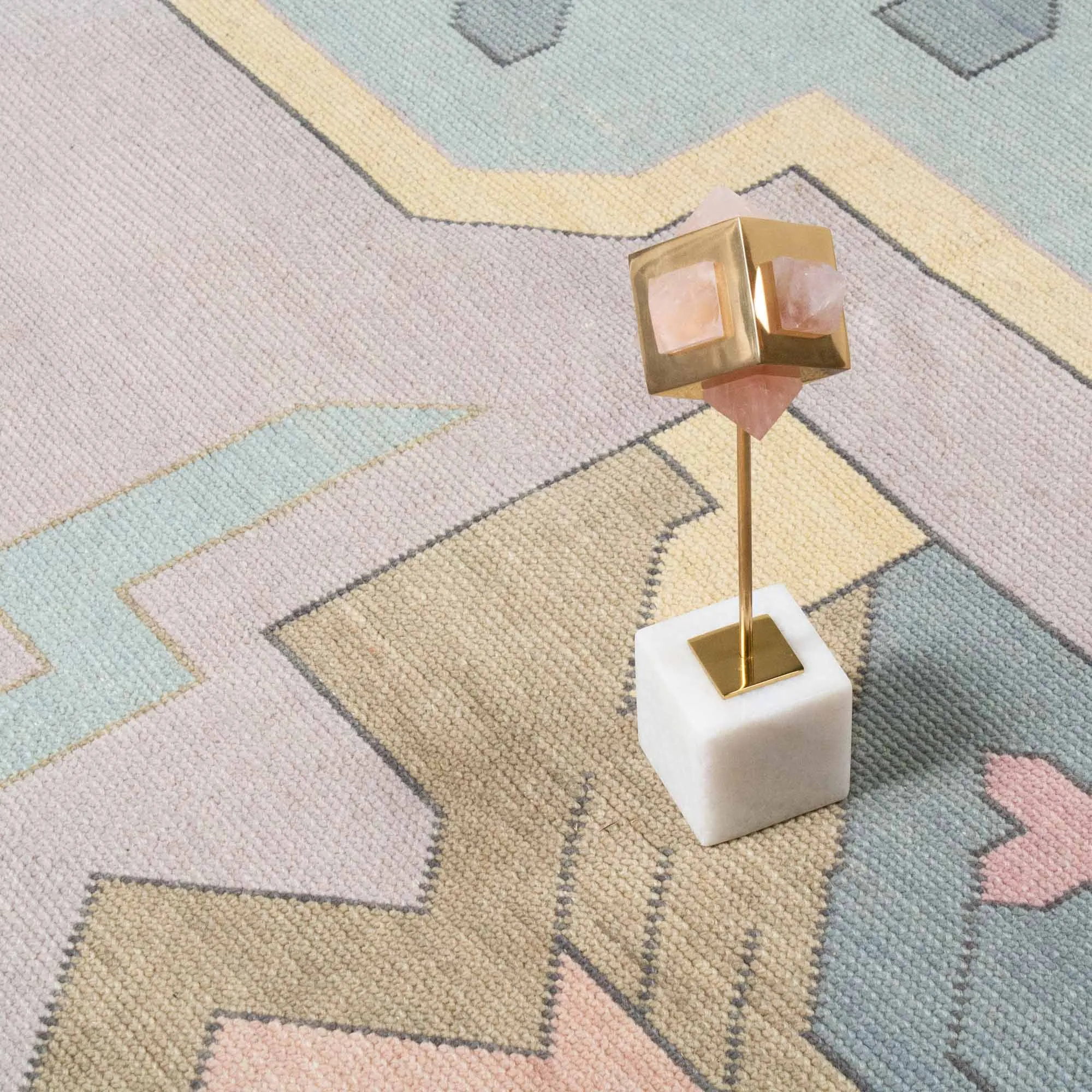 Zara Pastel Turkish Knot Rug