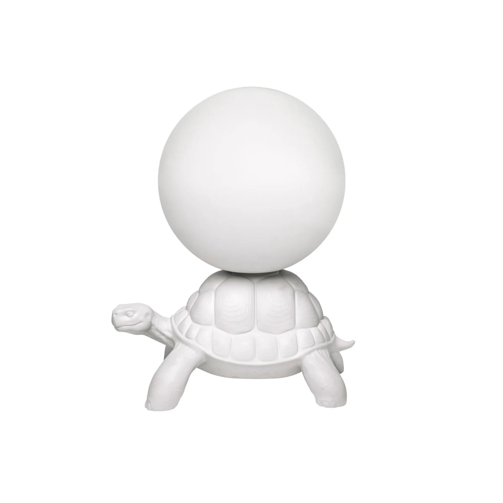 Turtle Carry Lamp - White