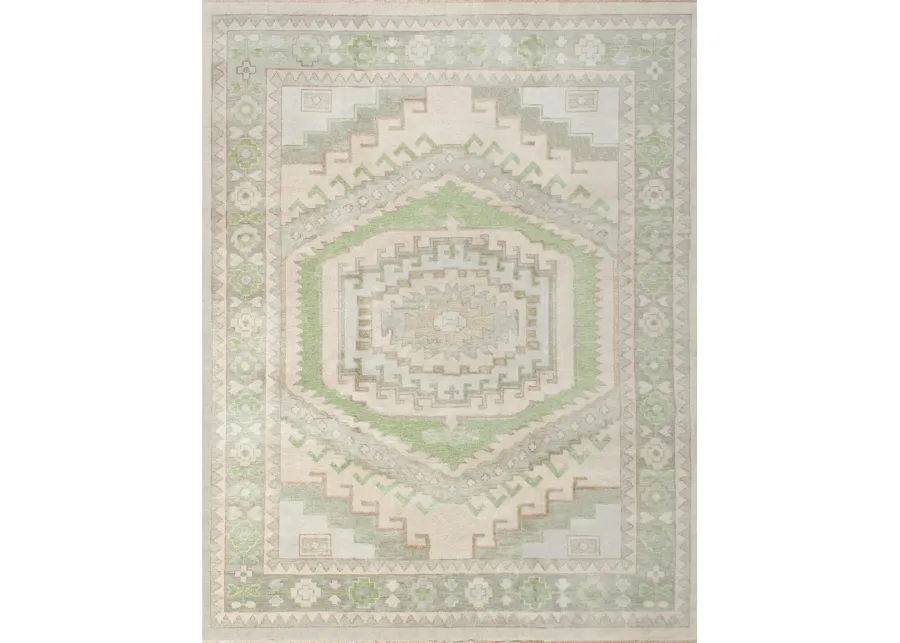 Saint Lisa Sage Turkish Knot Rug