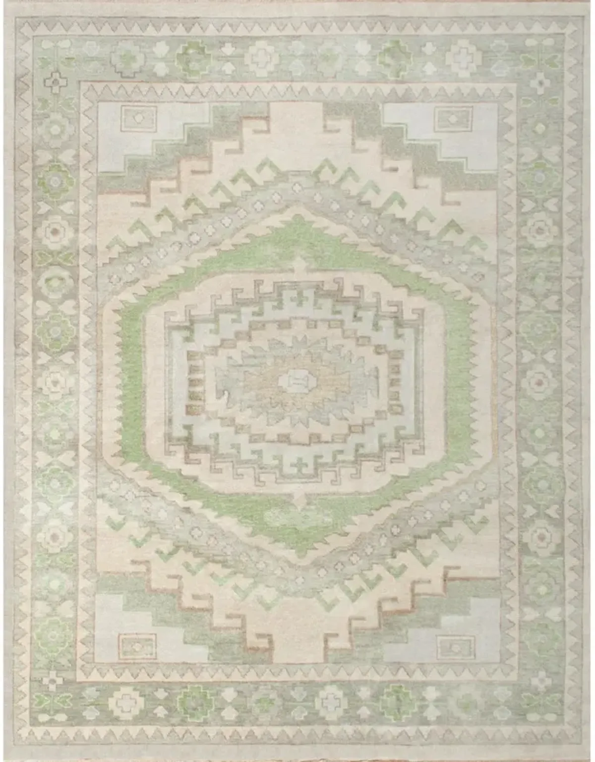 Saint Lisa Sage Turkish Knot Rug