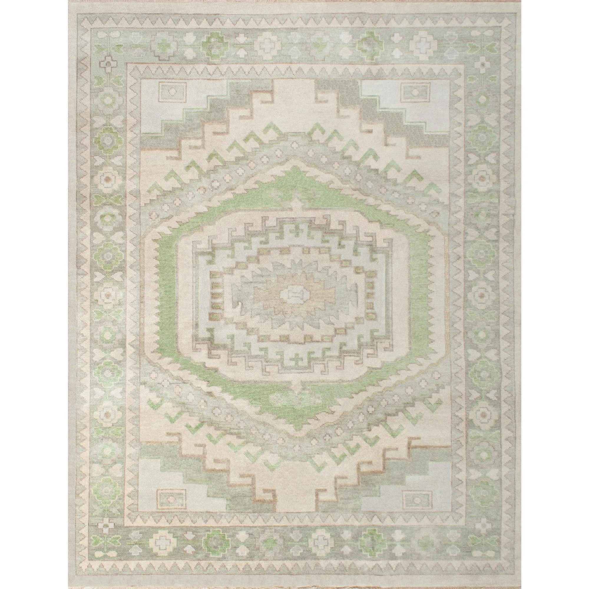 Saint Lisa Sage Turkish Knot Rug