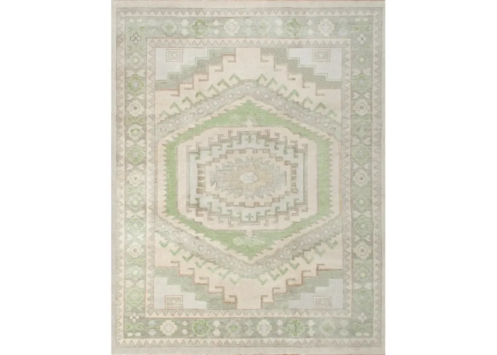 Saint Lisa Sage Turkish Knot Rug