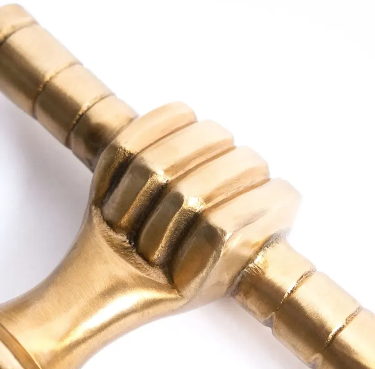 Brass Fist Handles 3.25"