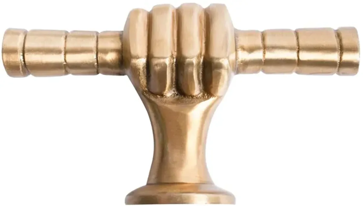 Brass Fist Handles 3.25"