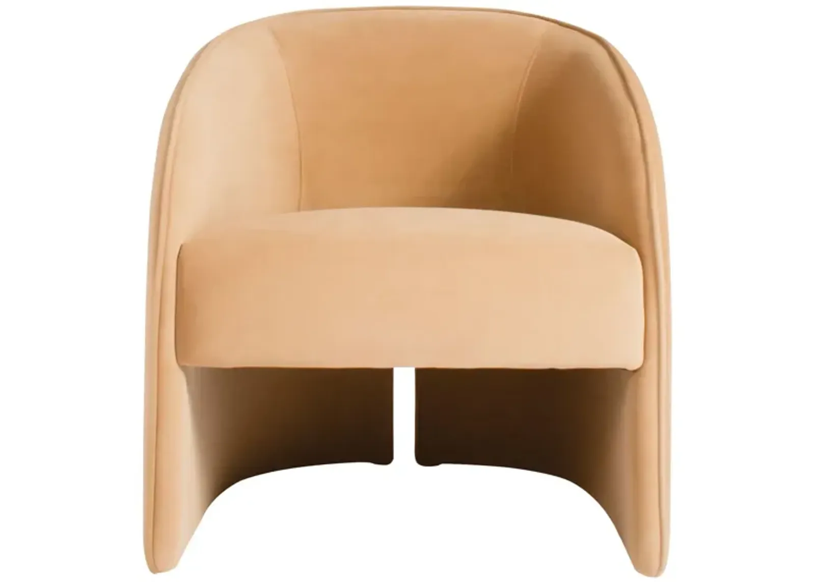 Knox Chair In Caramel Velvet