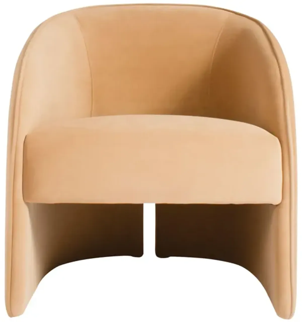 Knox Chair In Caramel Velvet