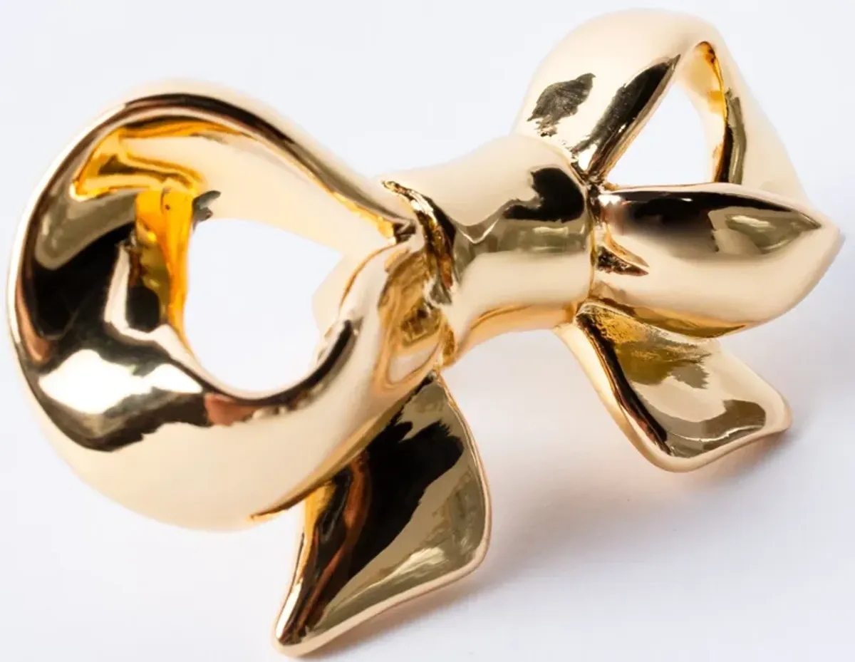 Brass Bow Knob