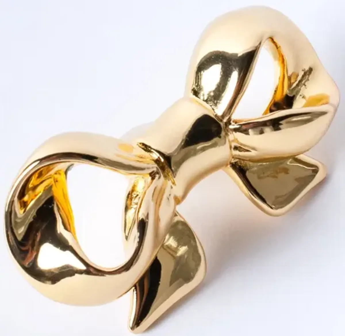 Brass Bow Knob