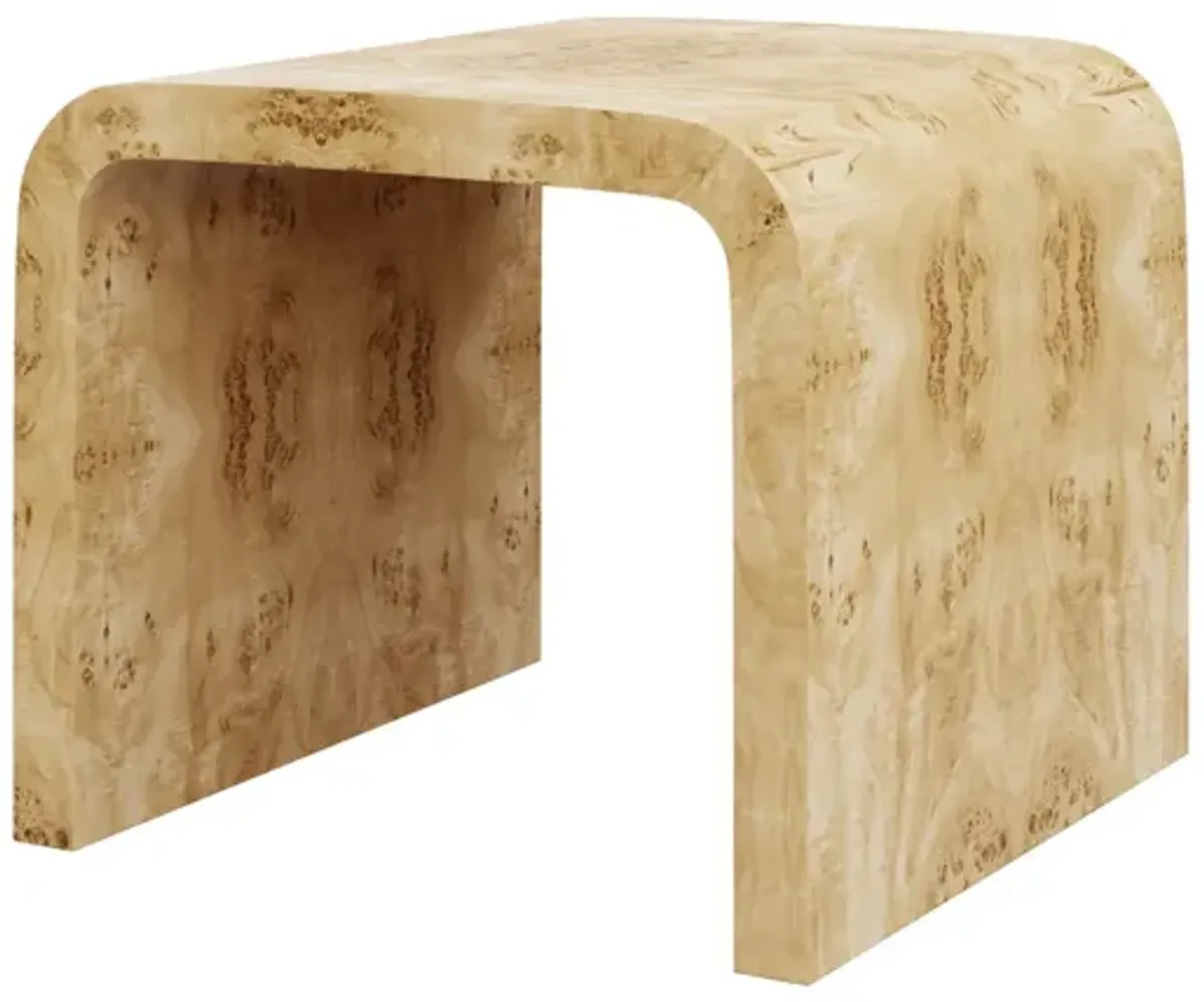 Custom Janus Waterfall Side Table