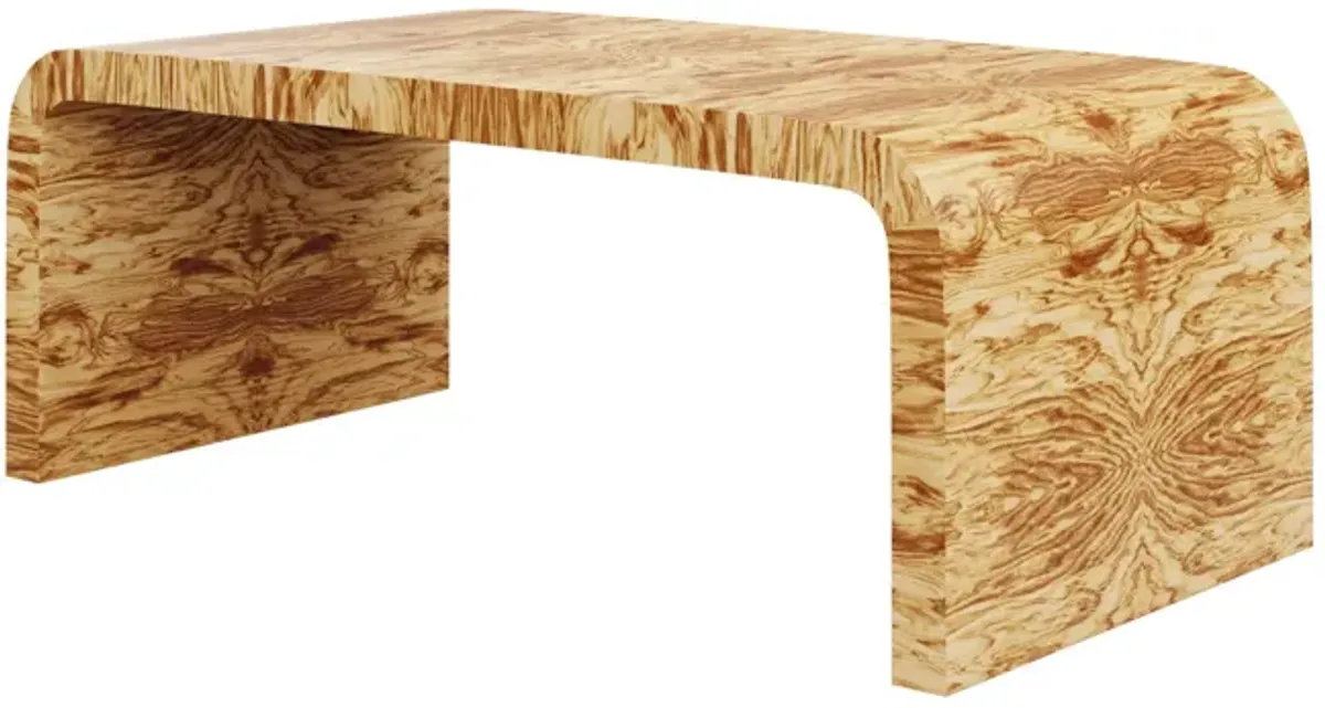 Custom Janus Waterfall Coffee Table