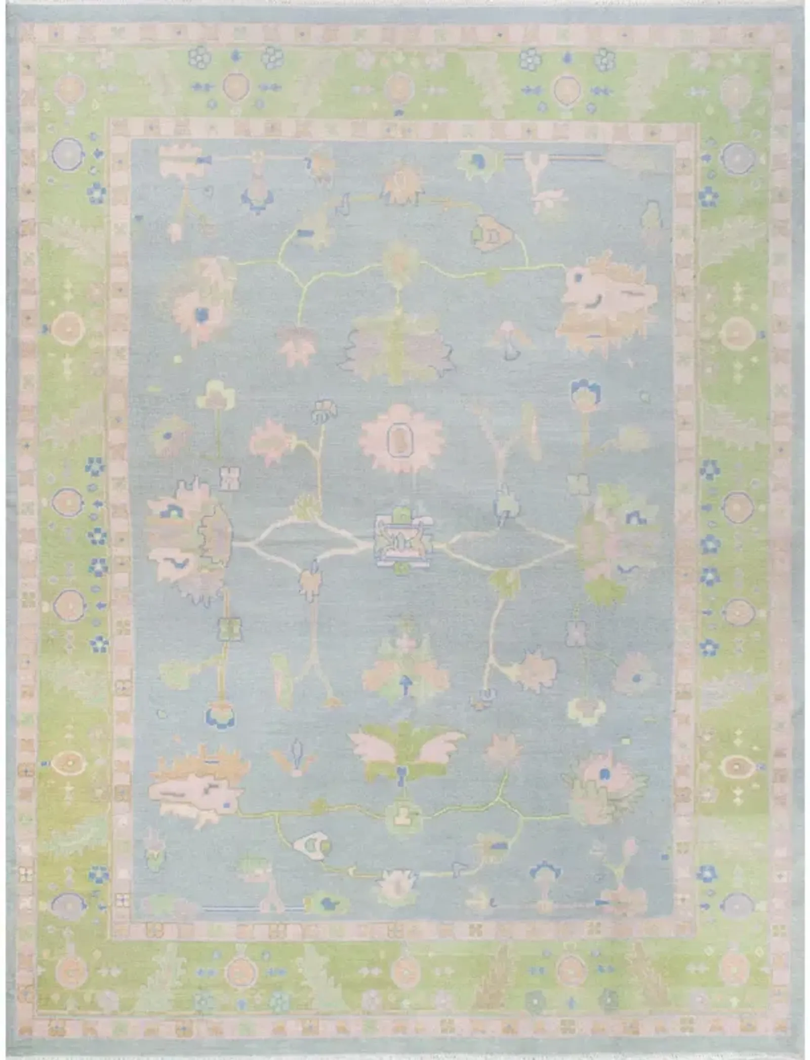 In Stock 9x12 Eris Turkish Knot Rug