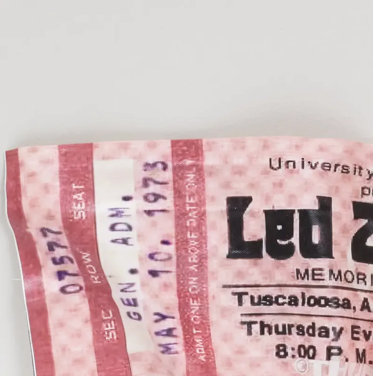 Rock ‘N Roll Stub - 1973