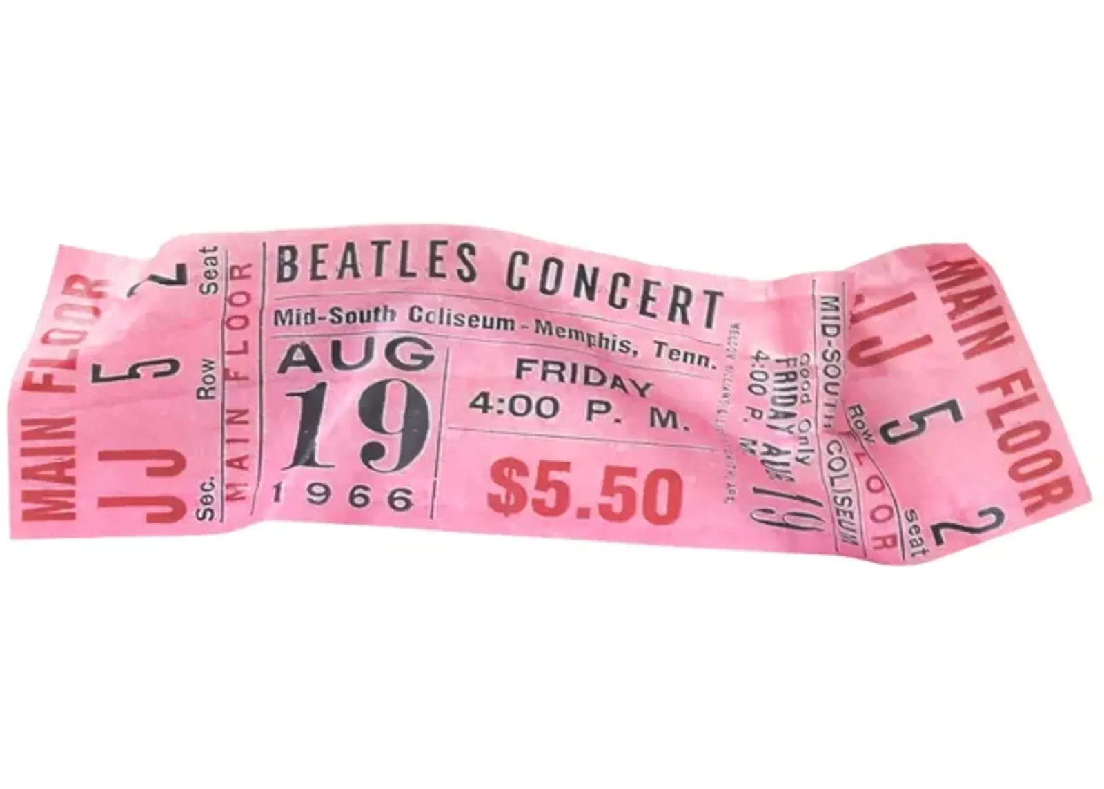 Rock ‘N Roll Stub - 1966