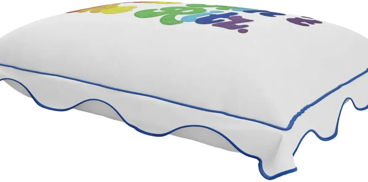 This Ain’t The Ritz Pillow Cover - Rainbow