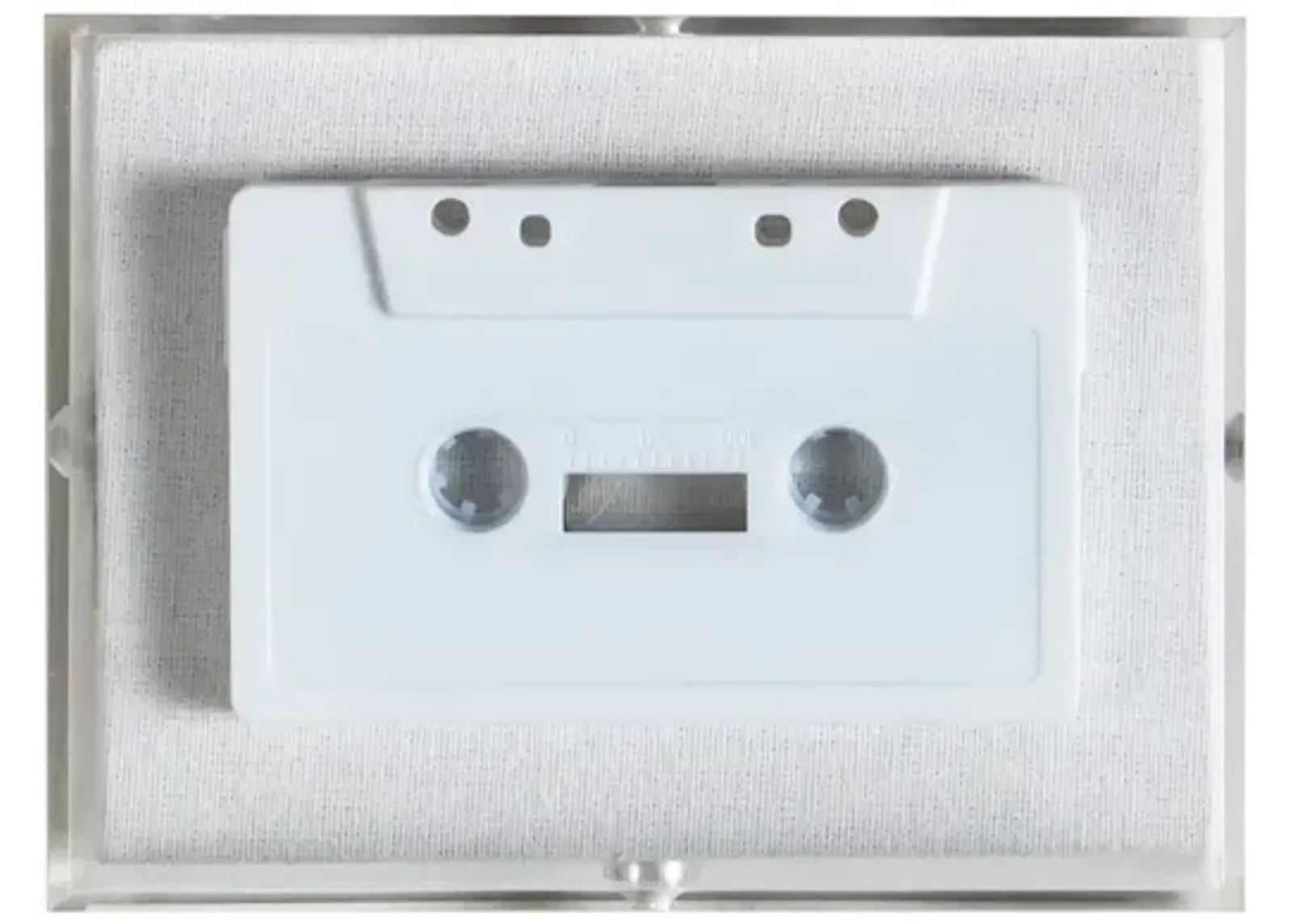 Cassette Tape Petite - White