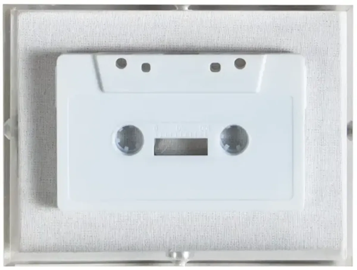 Cassette Tape Petite - White