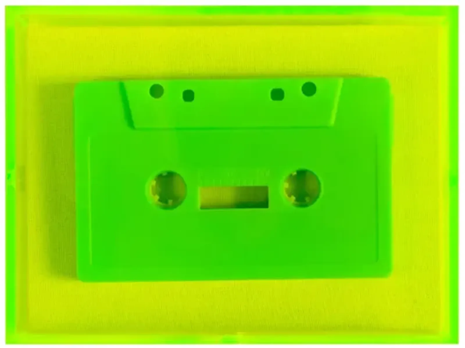 Cassette Tape Petite - Neon Green