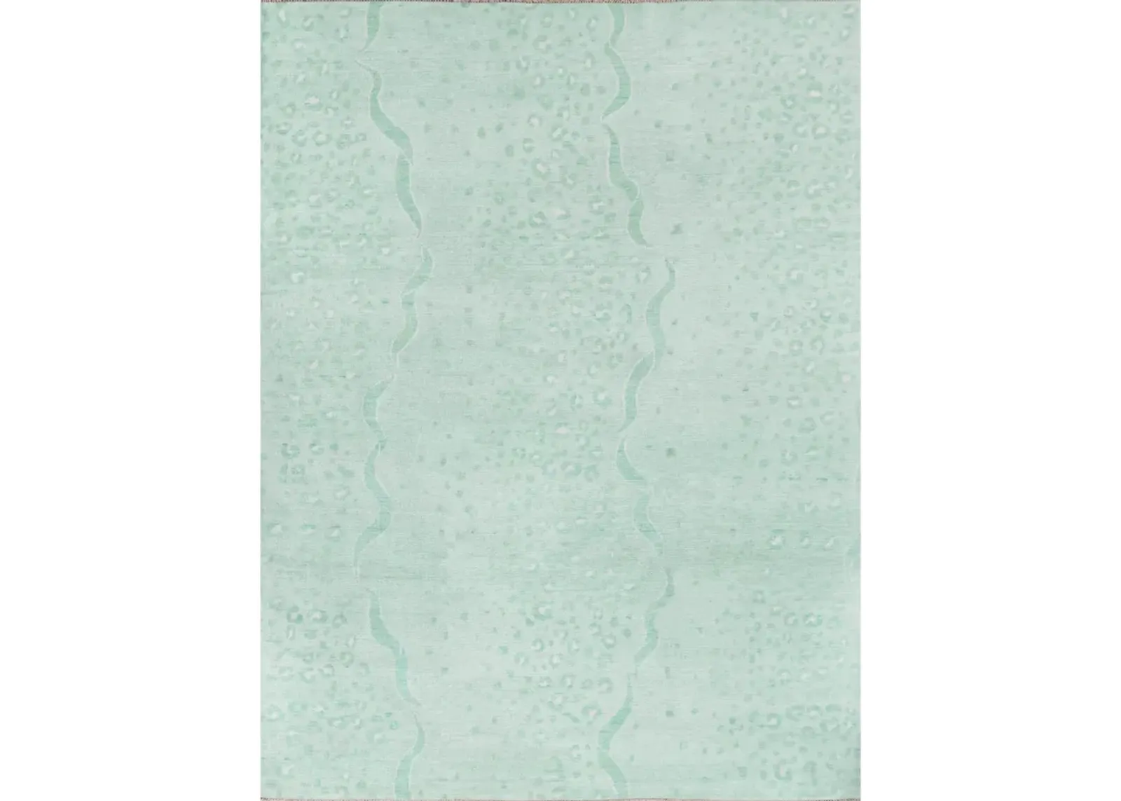 Charlize Mint Turkish Knot Rug